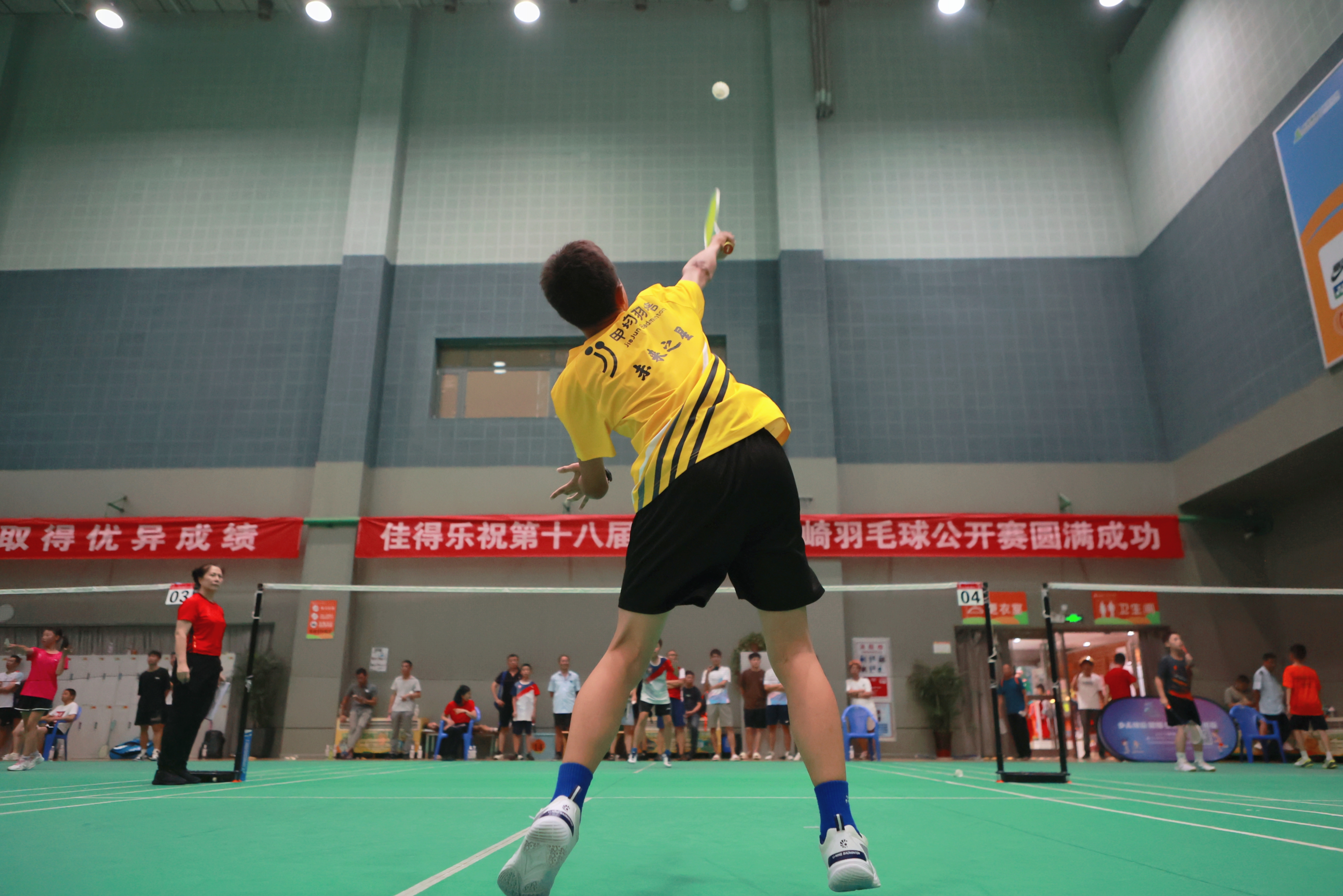 18年羽翼豐滿！西安白樺林?川崎羽毛球公開賽完美收拍